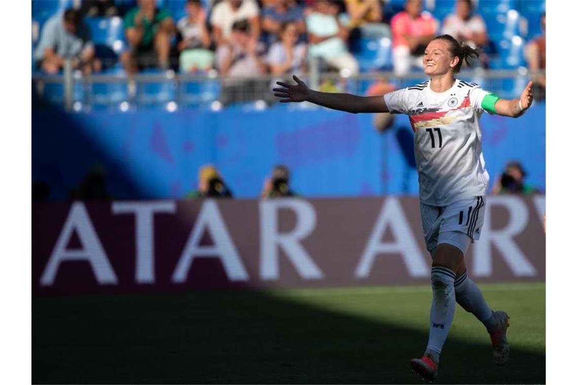 Wird zum 100. Mal das DFB-Trikot tragen: Alexandra Popp. Foto: