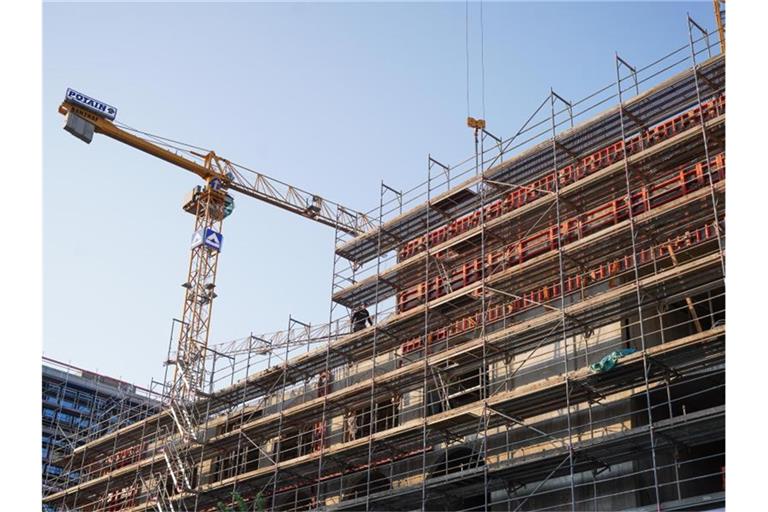 Wohnungsbau. Foto: Jörg Carstensen/dpa/Symbolbild