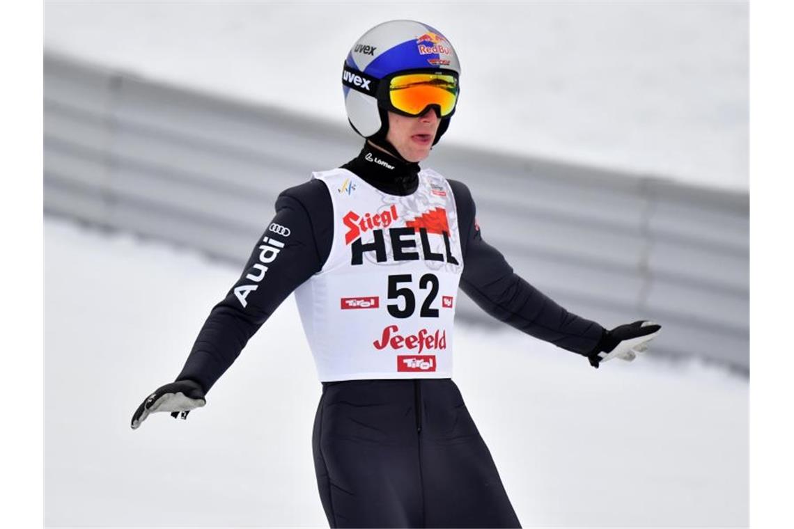 Kombinierer Geiger Dritter in Seefeld - Riiber gewinnt Wurde Dritter beim Seefeld-Triple-Auftakt. Foto: Barbara Gindl/APA/dpa