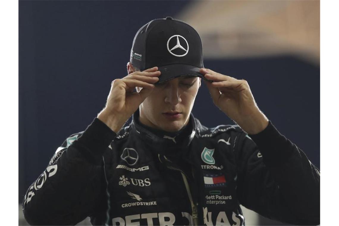 Darüber wird auch noch gesprochen auf dem Hungaroring Zu den wichtigsten Fragen auf dem Fahrermarkt zählt ohne Zweifel, was mit George Russell passiert. Foto: Tolga Bozoglu/Pool EPA/AP/dpa