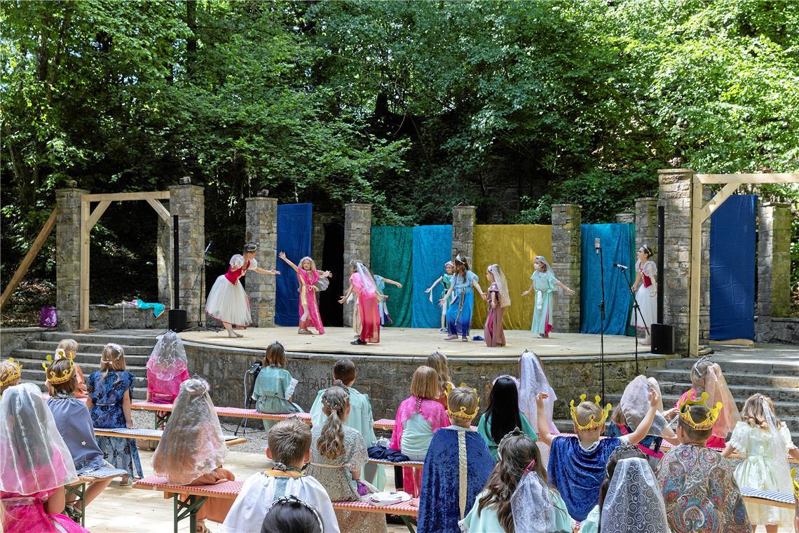 Zuletzt fand im Sommer 2020 eine Veranstaltung des Vereins statt. Im Katharinenschloss wurden die Kinder zu Prinzen und Prinzessinnen. Archivfoto: J. Fiedler