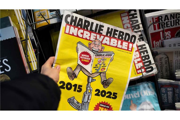 Zum 10. Jahrestags des Blutbads bringt „Charlie Hebdo“ eine Sonderausgabe heraus  mit dem Titel „Increvable“ – frei übersetzt: „Nicht tot zu kriegen“.