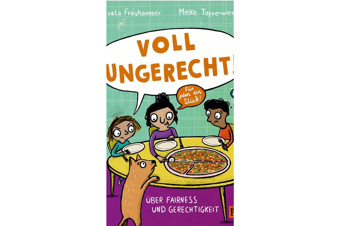 Zum Nachdenken – Assata Frauhammer: Voll ungerecht– Über Fairness und Gerechtigkeit. Beltz  Gelberg. 72 Seiten. 16 Euro. Was hat Gerechtigkeit mit Roten Karten, Taschengeld, Gefängnis und unserer Zukunft zu tun? Das erklärt die Autorin mit klaren Worten, für Witz sorgen die Illustrationen. (mst)