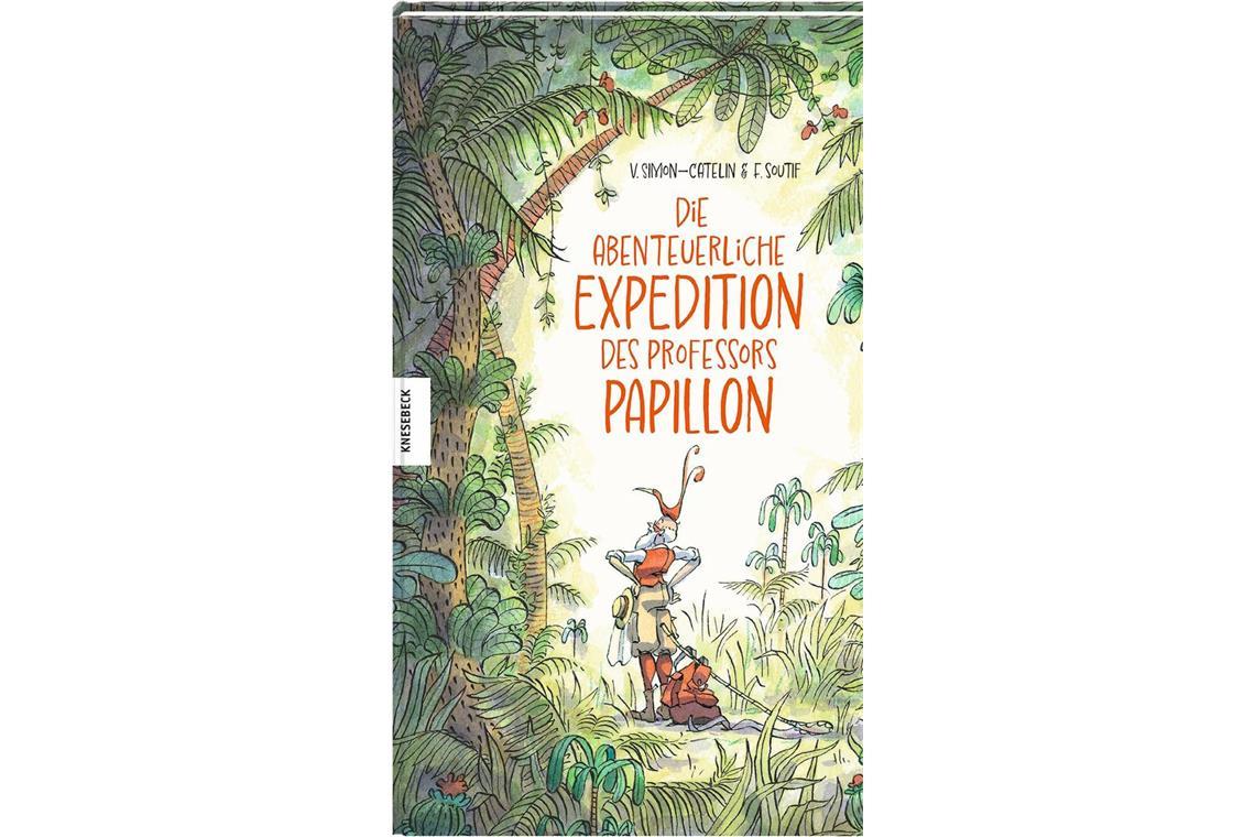 Zum Träumen – V. Simon-Catelin und F. Soutif: Die abenteuerliche Expedition des Professors Papillon. Knesebeck-Verlag. 18 Euro.  Oskar Papillon ist  ein Eremit mit  Büchern und Tieren. Selten geht er vor die Tür. Aber nun muss es sein: Ein großer Suchspaß! (nja)