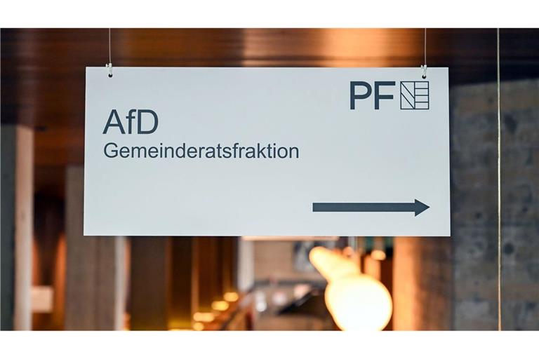 Zur AfD geht es nach rechts. Seit der Kommunalwahl ist die Partei im Pforzheimer Gemeinderat die größte Fraktion.