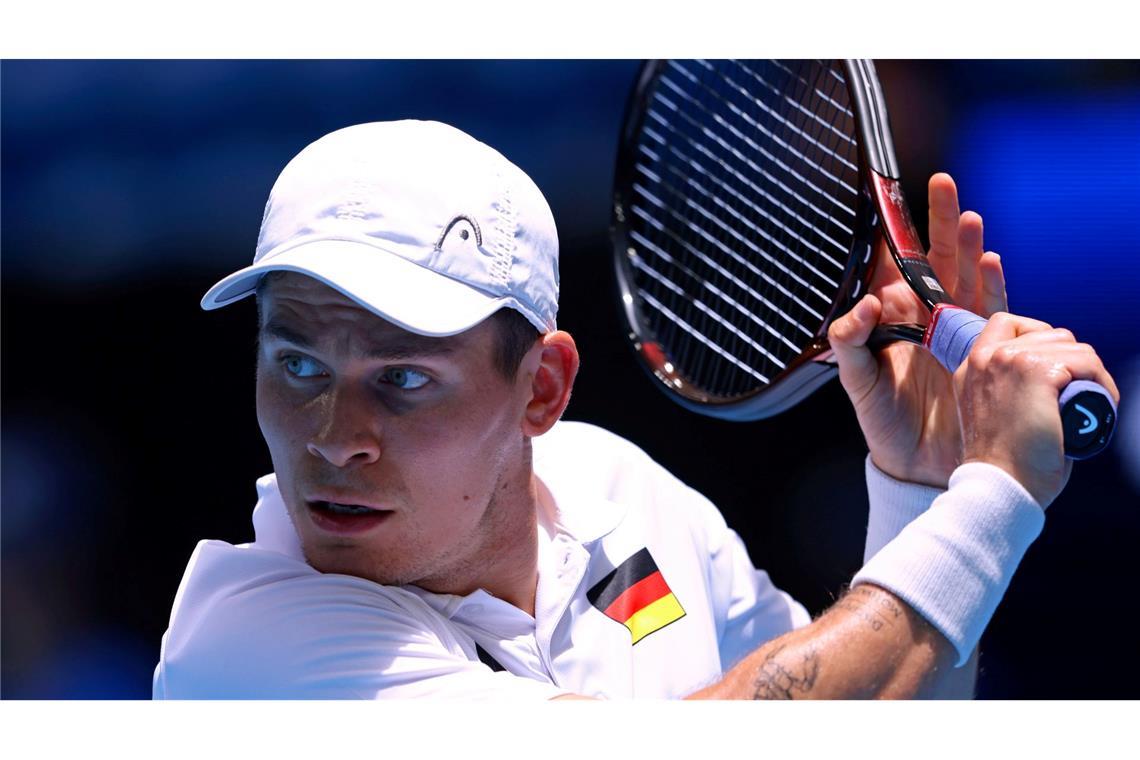 Zverev-Ersatz Daniel Masur verlor sein Einzel gegen den Kasachen Alexander Schewtschenko.