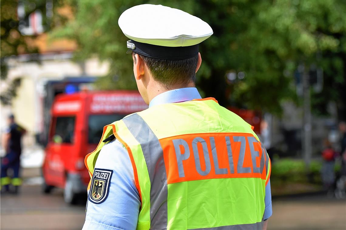Drei Verletzte bei Personenkontrolle in Backnang Zwei Polizisten und ein Jugendlicher sind bei der Kontrolle leicht verletzt worden. Symbolfoto: Tobias Sellmaier